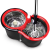Spin Mop 360 black  швабра з відром і центрифугою. - Зображення 3