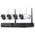 Комплект відеоспостереження DVR 5G KIT CAD WiFi 4 Wi-Fi камери + Full HD реєстратор! - Зображення 2