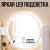 Стіл для макіяжу з LED дзеркалом  білий - Зображення 4